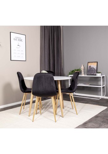 VENTURE DESIGN Jaipur gulvtppe - beige uld og bomuld (170x240)