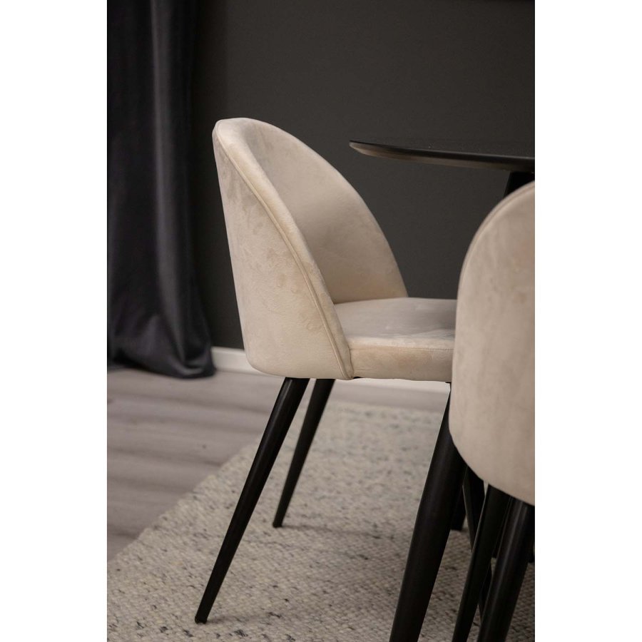 VENTURE DESIGN Undra gulvtppe - mrkegr viskose (170x240)