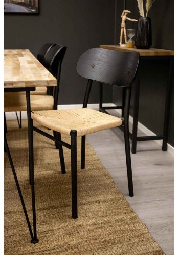 VENTURE DESIGN Kali gulvtppe - natur jute (170x240)