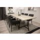 VENTURE DESIGN Jepara spisebord - gr tr og metal (250x100)