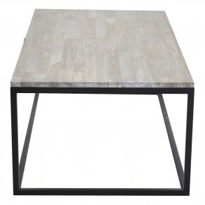 VENTURE DESIGN Jepara sofabord - gr tr og metal (120x60)