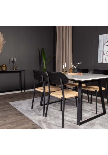 VENTURE DESIGN Undra gulvtppe - slv viskose (170x240) 