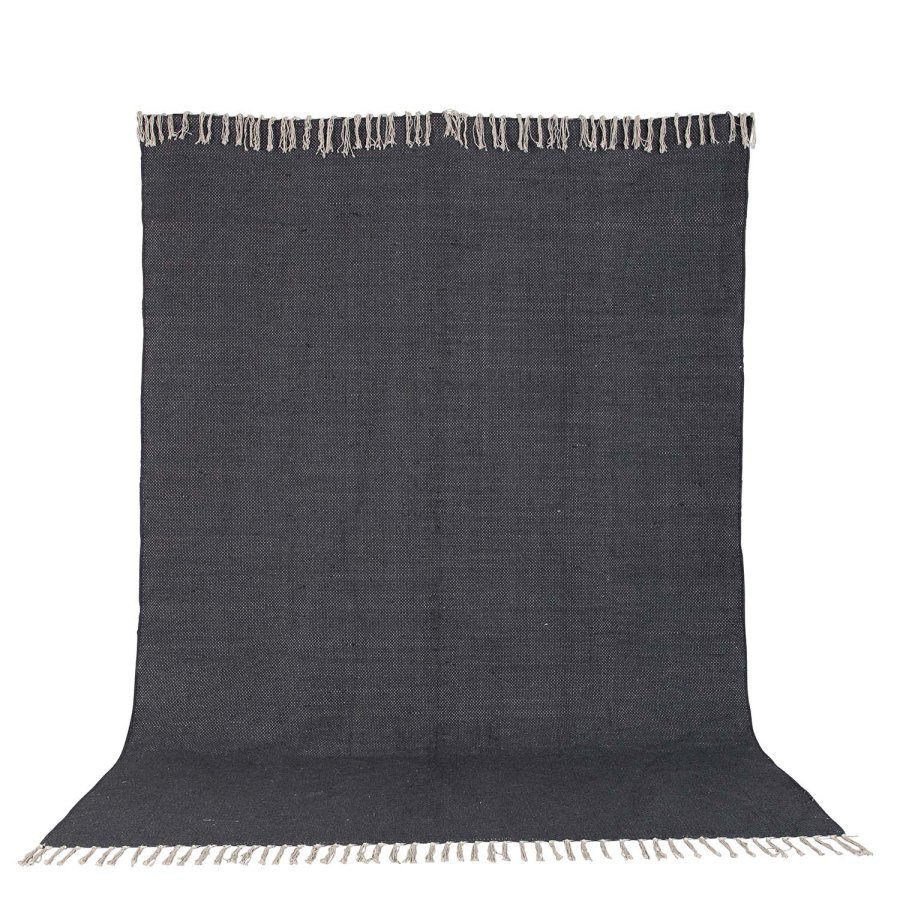 VENTURE DESIGN Panipat gulvtppe - mrkegr bomuld (170x240) 