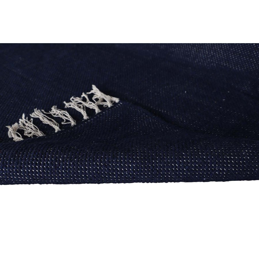 VENTURE DESIGN Panipat gulvtppe - bl bomuld (170x240) 