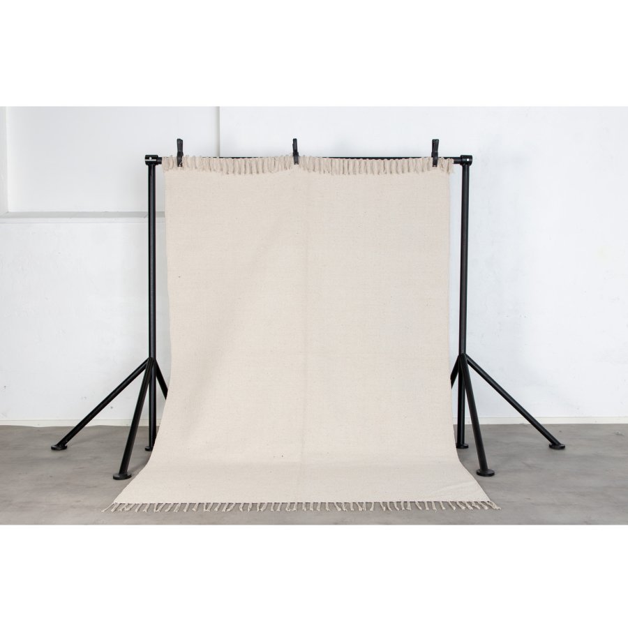 VENTURE DESIGN Panipat gulvtppe - beige bomuld (200x300)