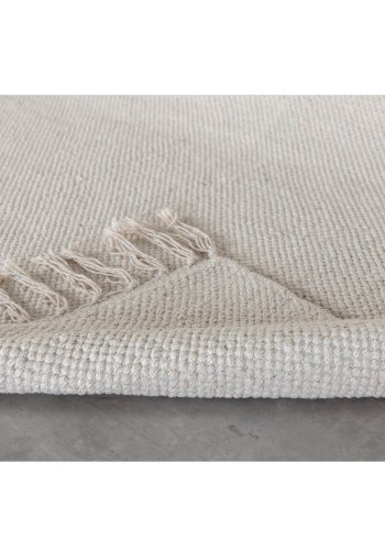 VENTURE DESIGN Panipat gulvtppe - beige bomuld (200x300)