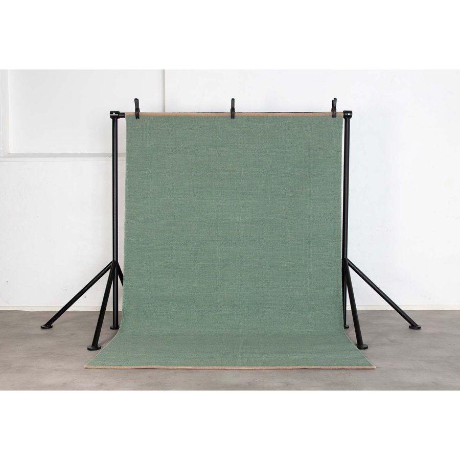 VENTURE DESIGN Jaipur gulvtppe - olivengrn uld og bomuld (170x240) 