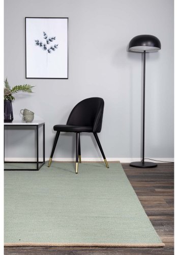 VENTURE DESIGN Jaipur gulvtppe - olivengrn uld og bomuld (170x240) 