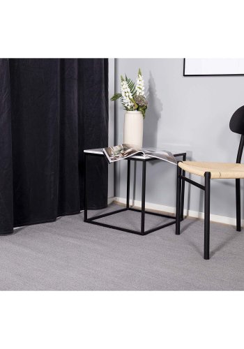 VENTURE DESIGN Jaipur gulvtppe - lysegr uld og bomuld (170x240) 