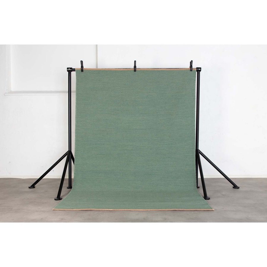 VENTURE DESIGN Jaipur gulvtppe - olivengrn uld og bomuld (200x300)