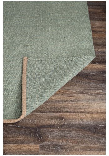 VENTURE DESIGN Jaipur gulvtppe - olivengrn uld og bomuld (200x300)