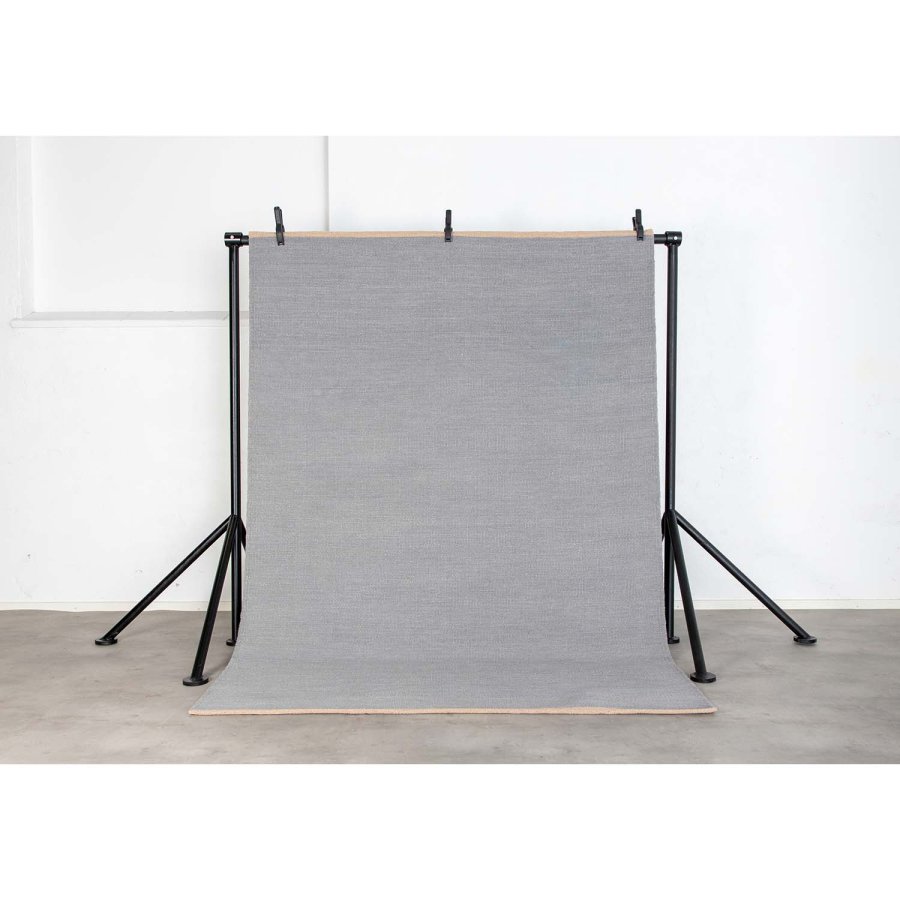 VENTURE DESIGN Jaipur gulvtppe - lysegr uld og bomuld (200x300) 