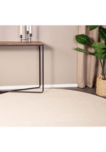 VENTURE DESIGN Jaipur gulvtppe - beige uld og bomuld (200)