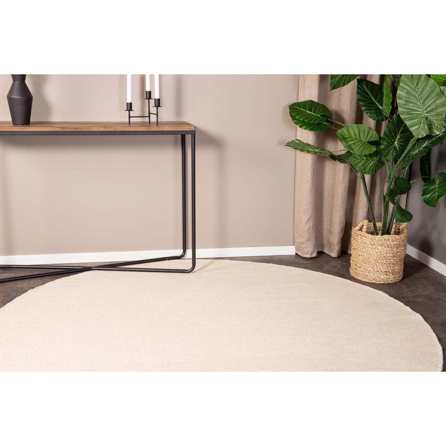 VENTURE DESIGN Jaipur gulvtppe - beige uld og bomuld (200)