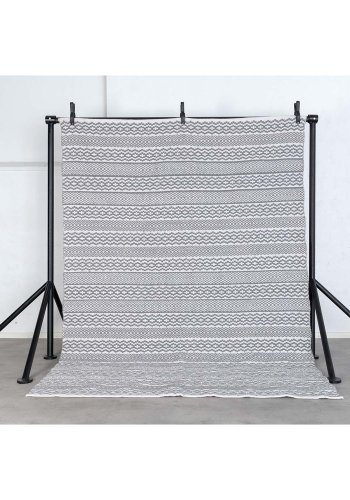 VENTURE DESIGN Sishu gulvtppe - lysegr uld og bomuld (200x300)