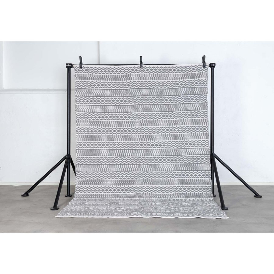 VENTURE DESIGN Sishu gulvtppe - lysegr uld og bomuld (200x300)