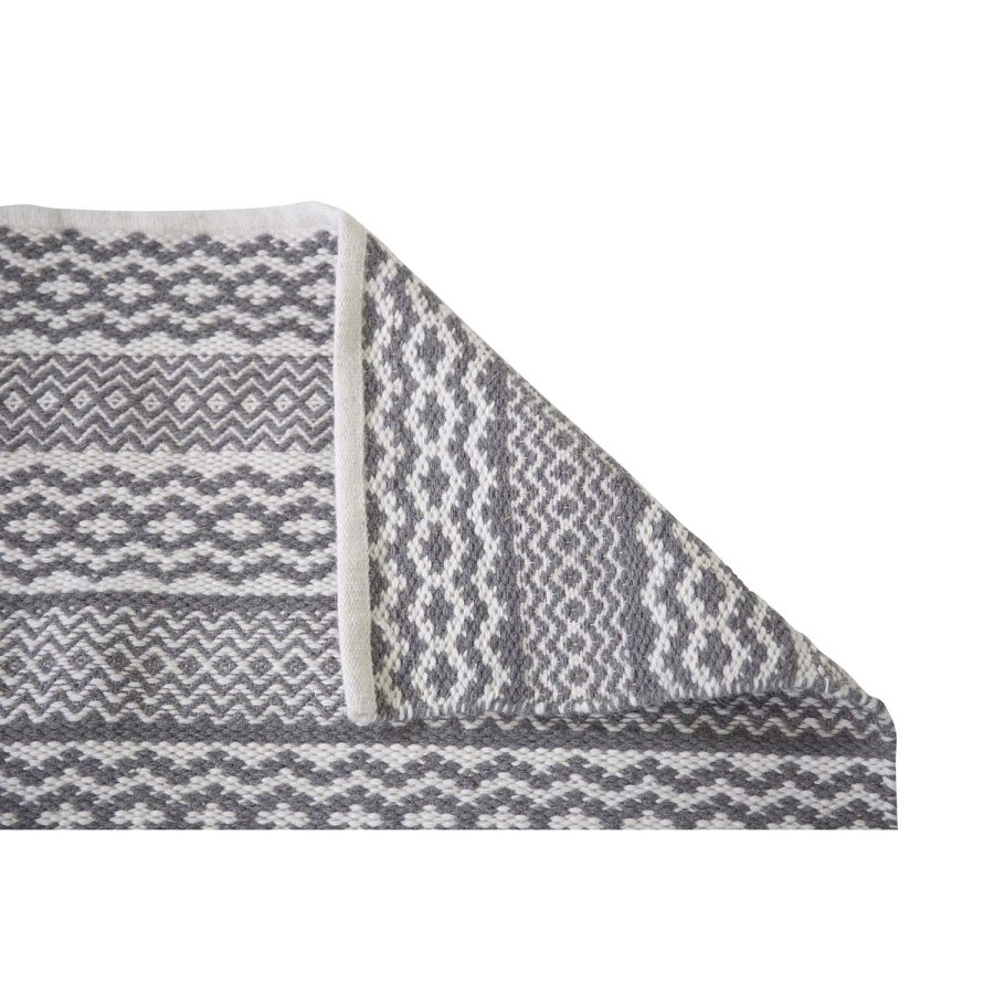 VENTURE DESIGN Sishu gulvtppe - lysegr uld og bomuld (200x300)