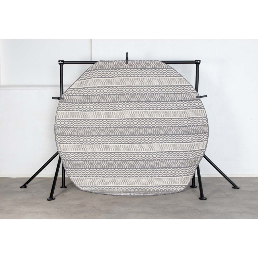 VENTURE DESIGN Sishu gulvtppe - lysegr uld og bomuld (200)