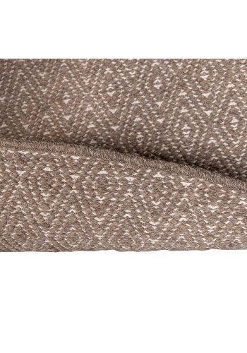 VENTURE DESIGN Julana gulvtppe - brun uld og polyester (200) 