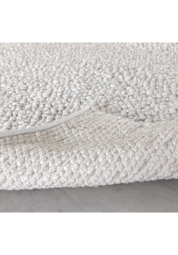 VENTURE DESIGN Jajru gulvtppe - beige uld og viskose (250x350) 