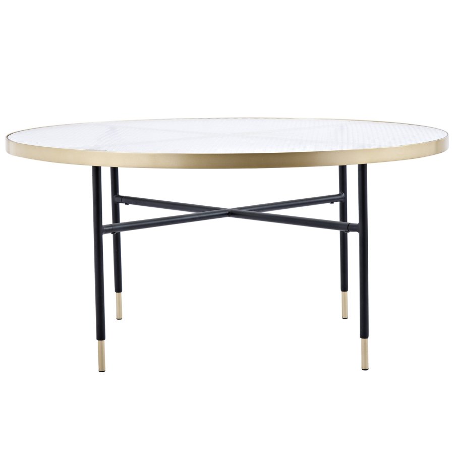 VENTURE DESIGN Bubbles sofabord - glas og metal (98)