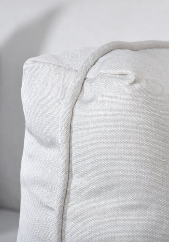 VENTURE DESIGN Boom 3 pers. sofa - lys beige polyester og sort stl