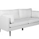 VENTURE DESIGN Boom 3 pers. sofa - lys beige polyester og sort stl