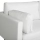 VENTURE DESIGN Boom 3 pers. sofa - lys beige polyester og sort stl