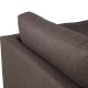 VENTURE DESIGN Boom 3 pers. sofa - brun mikrofiber og sort stl