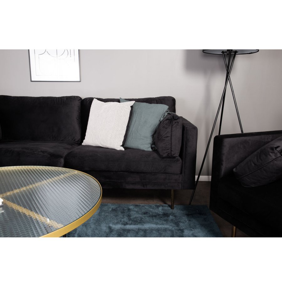 VENTURE DESIGN Boom lnestol, m. armln - sort polyester og metal og metal