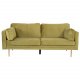 VENTURE DESIGN Boom 3 pers. sofa - grn polyester og metal