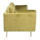 VENTURE DESIGN Boom 3 pers. sofa - grn polyester og metal