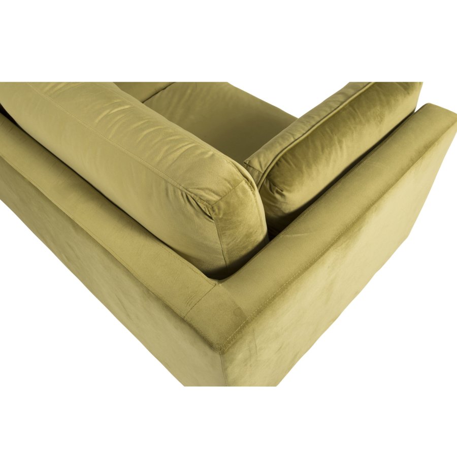 VENTURE DESIGN Boom 3 pers. sofa - grn polyester og metal