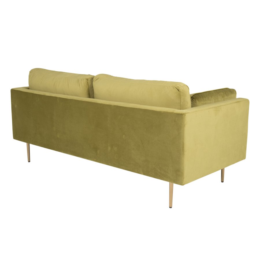 VENTURE DESIGN Boom 3 pers. sofa - grn polyester og metal