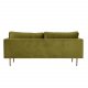VENTURE DESIGN Boom 3 pers. sofa - grn polyester og metal