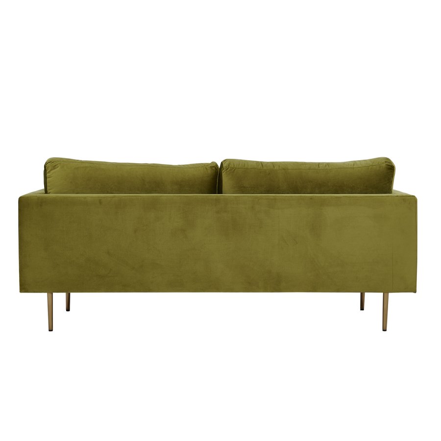 VENTURE DESIGN Boom 3 pers. sofa - grn polyester og metal