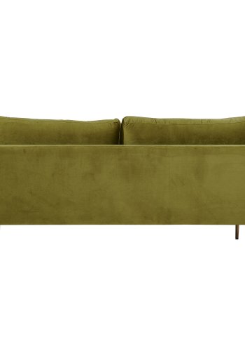 VENTURE DESIGN Boom 3 pers. sofa - grn polyester og metal