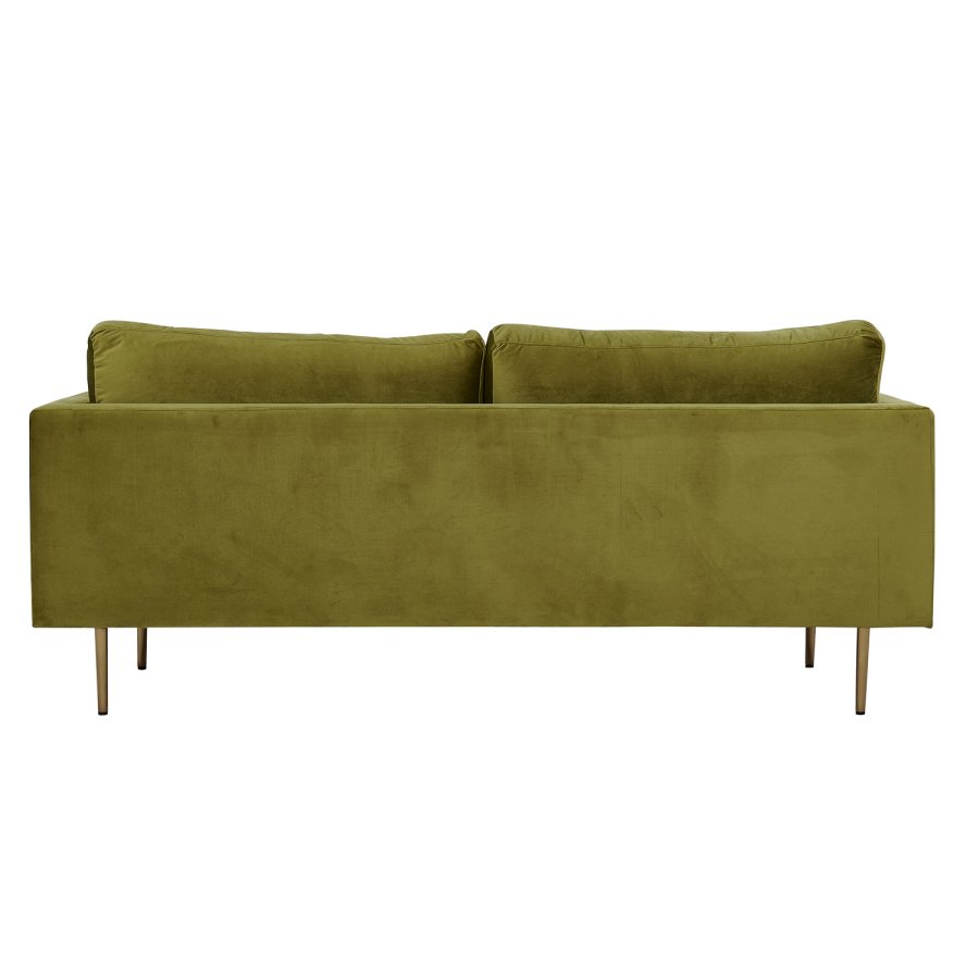 VENTURE DESIGN Boom 3 pers. sofa - grn polyester og metal