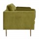VENTURE DESIGN Boom 3 pers. sofa - grn polyester og metal