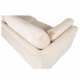 VENTURE DESIGN Boom 3 pers. sofa - creme polyester og metal