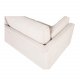 VENTURE DESIGN Boom 3 pers. sofa - beige polyester og metal