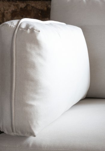 VENTURE DESIGN Boom lnestol - lys beige polyester og sort stl