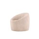 VENTURE DESIGN Warren loungestol - beige bouclé stof