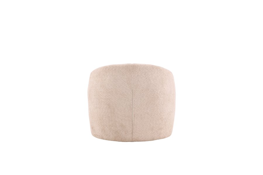 VENTURE DESIGN Warren loungestol - beige bouclé stof