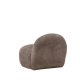 VENTURE DESIGN Omaha loungestol - brun bouclé polyester