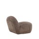 VENTURE DESIGN Omaha loungestol - brun bouclé polyester