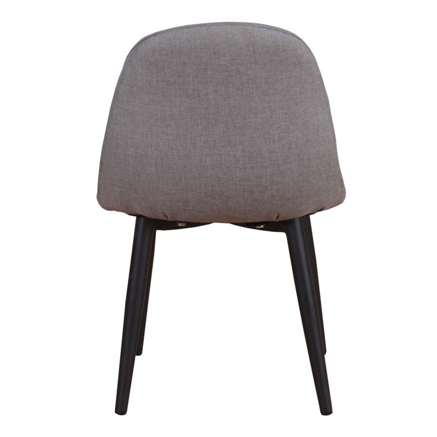 VENTURE DESIGN Polar XXS spisebordsstol - gr stof og metal