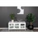 VENTURE DESIGN Acero TV-bord, m. 3 lger og 2 hylder - hvid stl