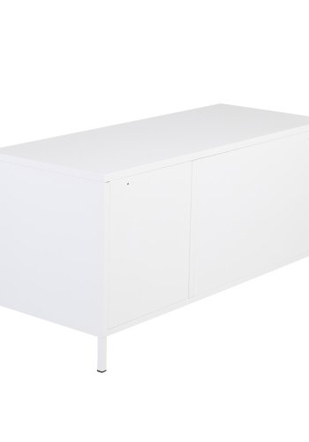 VENTURE DESIGN Acero TV-bord, m. 3 lger og 2 hylder - hvid stl