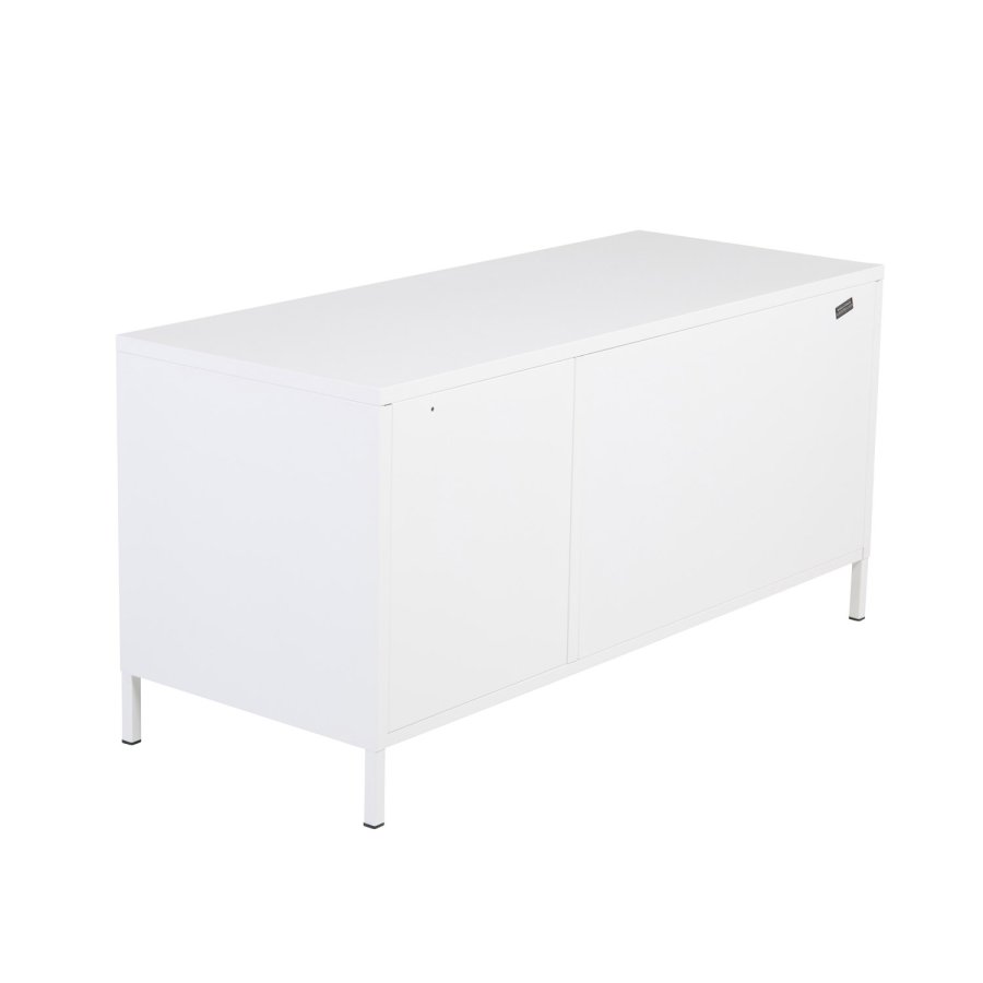 VENTURE DESIGN Acero TV-bord, m. 3 lger og 2 hylder - hvid stl